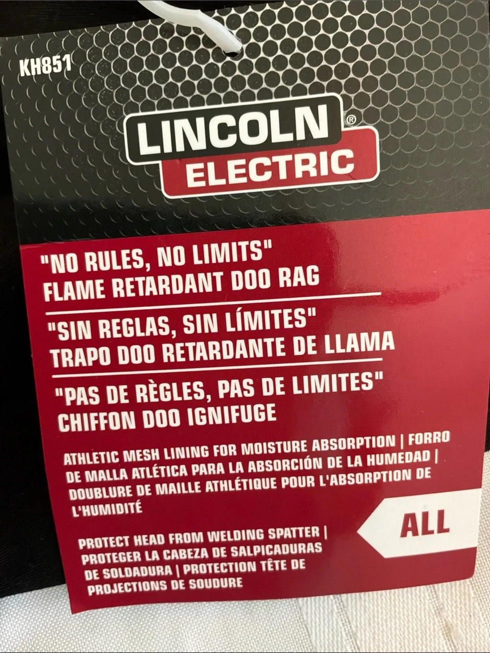 No Rules No Limits Black Branded Headwraps set of 3 new